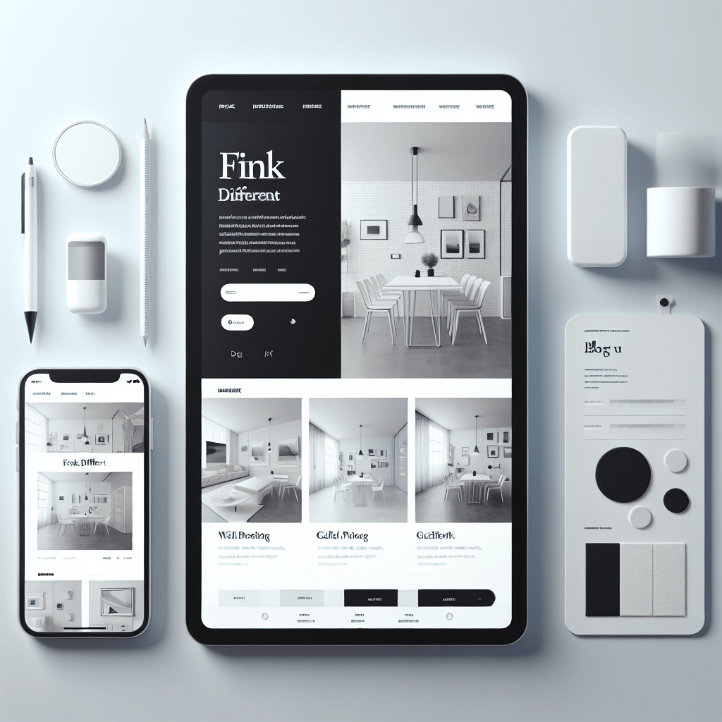 Création du site vitrine et blog Finck Different